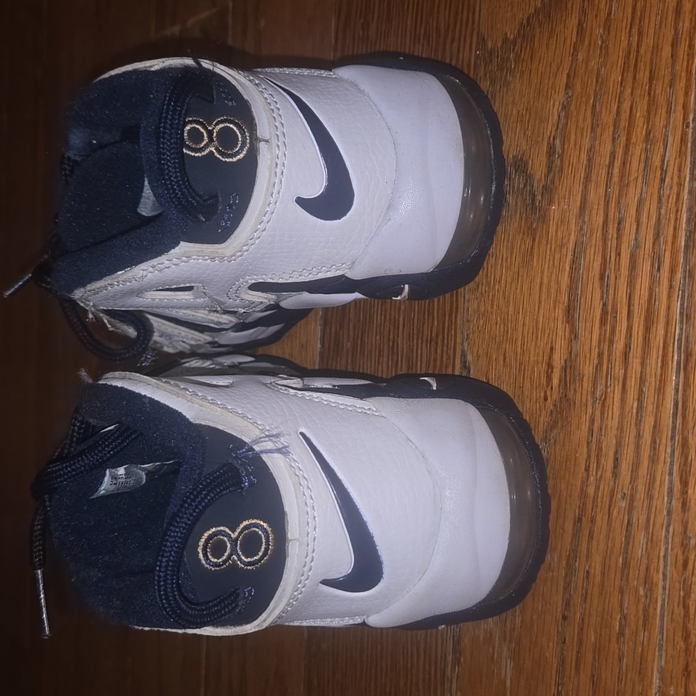 Nike Air More Uptempo 96 'Olympic'. Kids Size 13c. - Picture 3 of 6